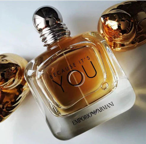 Giorgio Armani Women 100ml : Emporio Armani Because It's You Rose Eau de Liquide Perfume 3.4 oz/100 mL