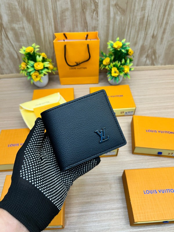 Louis Vuitton Taiga Leather Multiple Wallet – Black