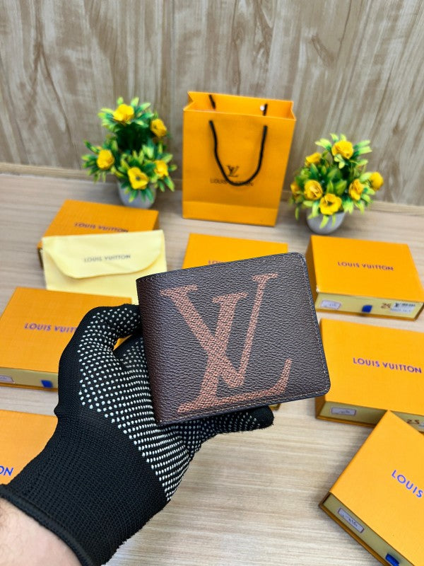 Louis Vuitton Giant Monogram Classic Brown Bifold Wallet