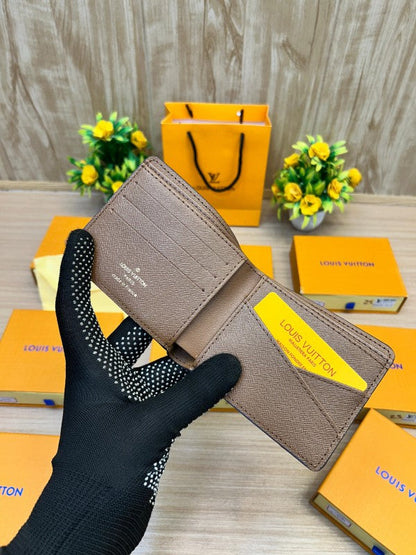 Louis Vuitton Giant Monogram Classic Brown Bifold Wallet