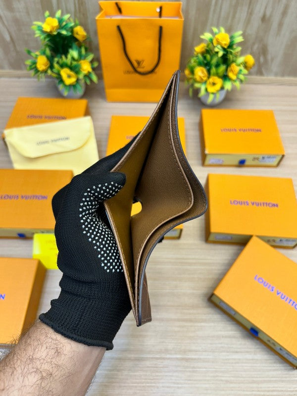 Louis Vuitton Giant Monogram Classic Brown Bifold Wallet