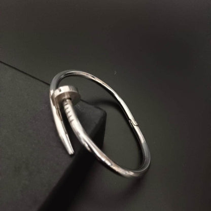 JACK MARC Silver Nail Bracelet for Women Stylish